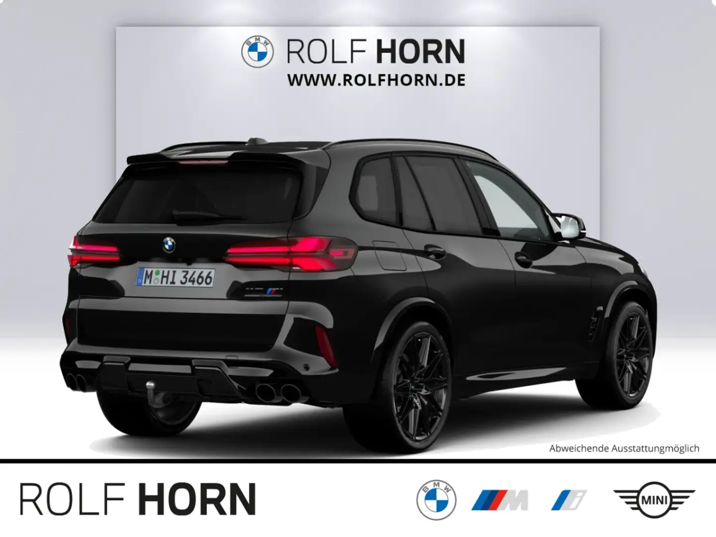 BMW X5 M Competition HUD AHK 360 Pano M Driversp. Černá - 2