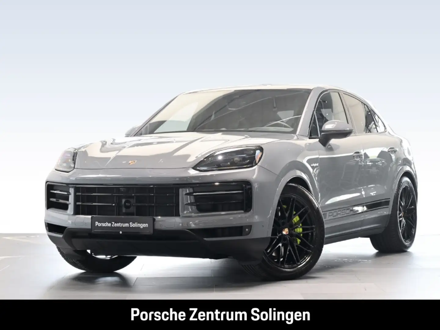 Porsche Cayenne E-Hybrid Coupe Bose 21'' HeadUp Chrono Luft AHK Grijs - 1