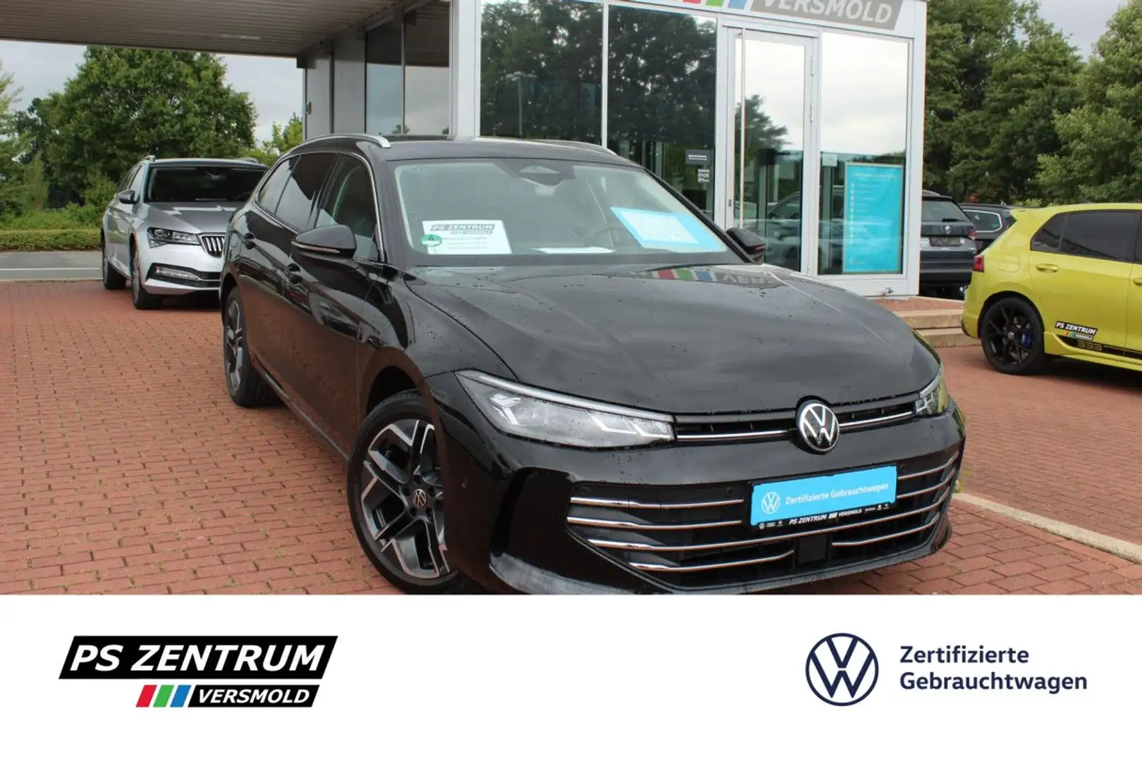 Volkswagen Passat Variant Passat 1.5 eTSI DSG Business AHK CAM NAVI LED Schwarz - 1
