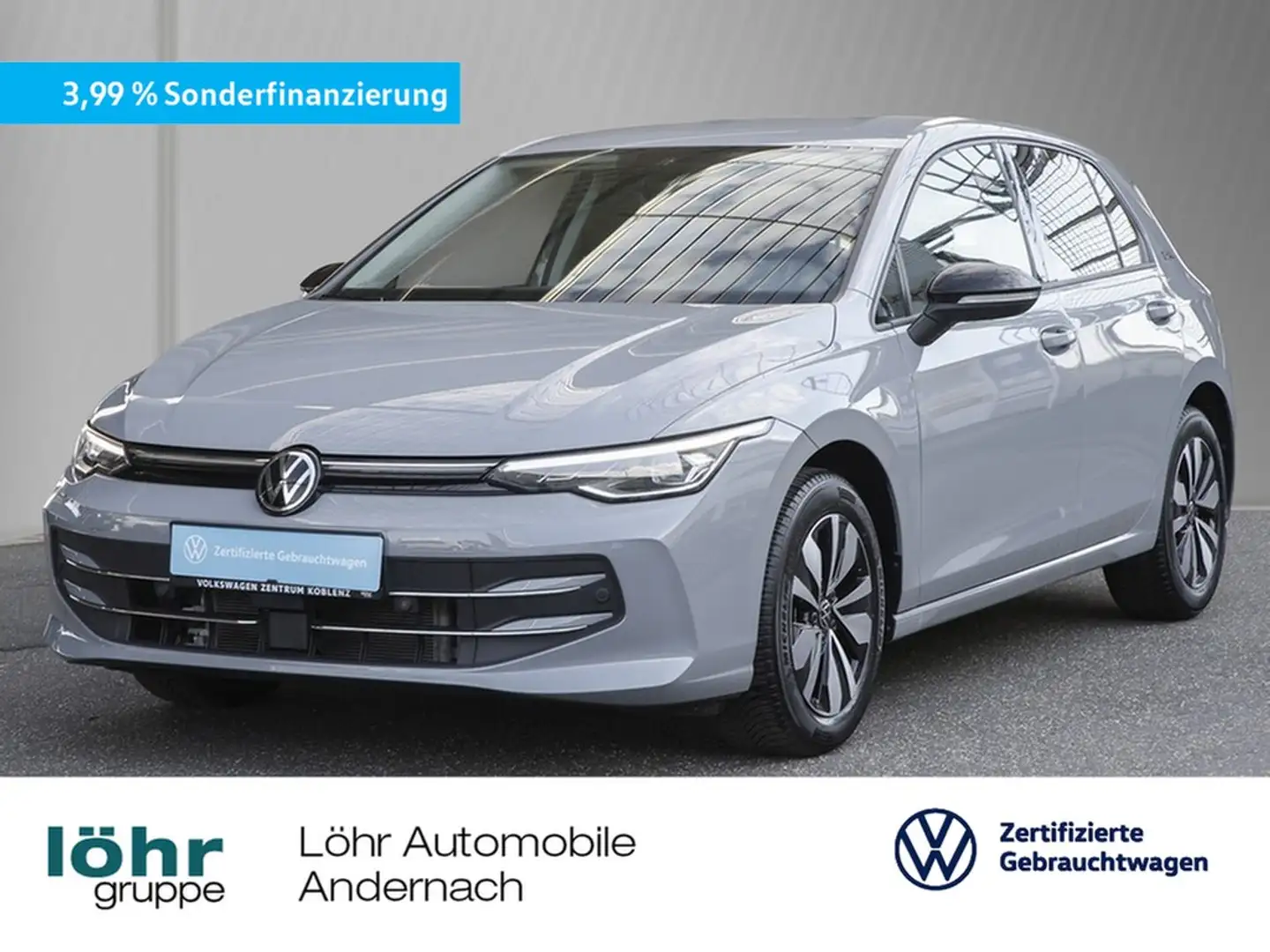 Volkswagen Golf VIII 2.0 TDI DSG Goal AHK/RFK/Navi Grau - 1