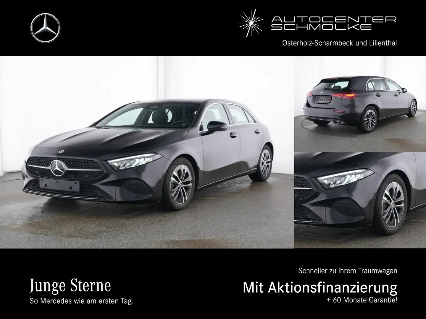 Mercedes-Benz A 200 A 200 d PROGRESSIVE ADVANCED*VERKEHRSZEICHENASS. Schwarz - 1