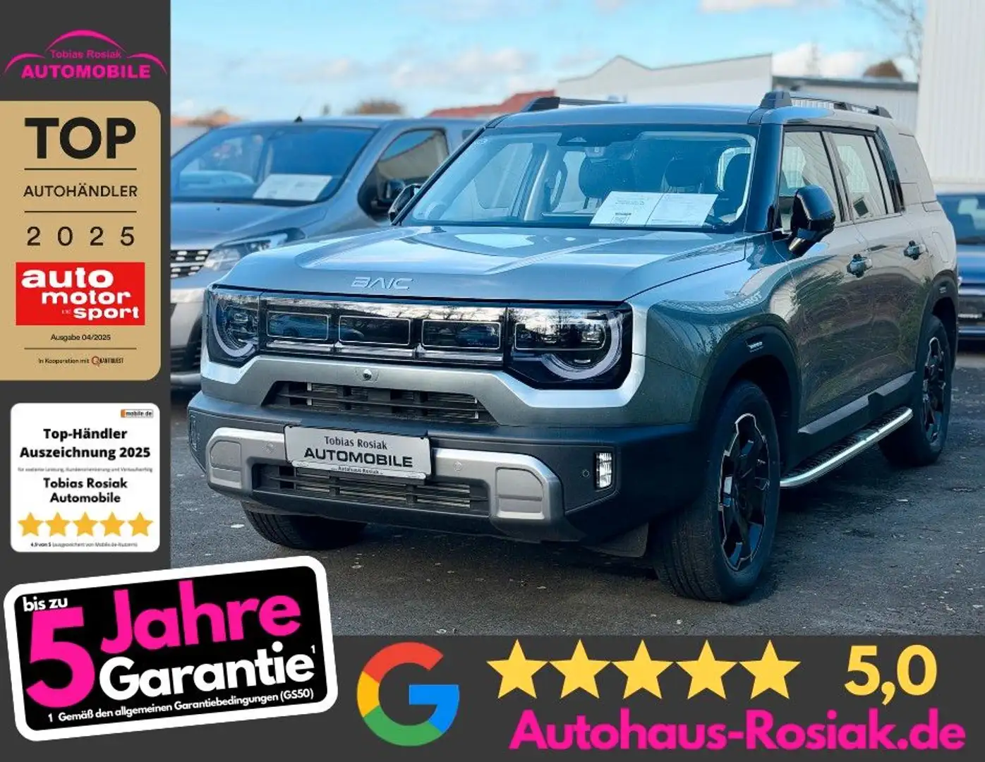 BAIC BJ30 *360Grad*4WD*Pano*Sitzklima* Noir - 1