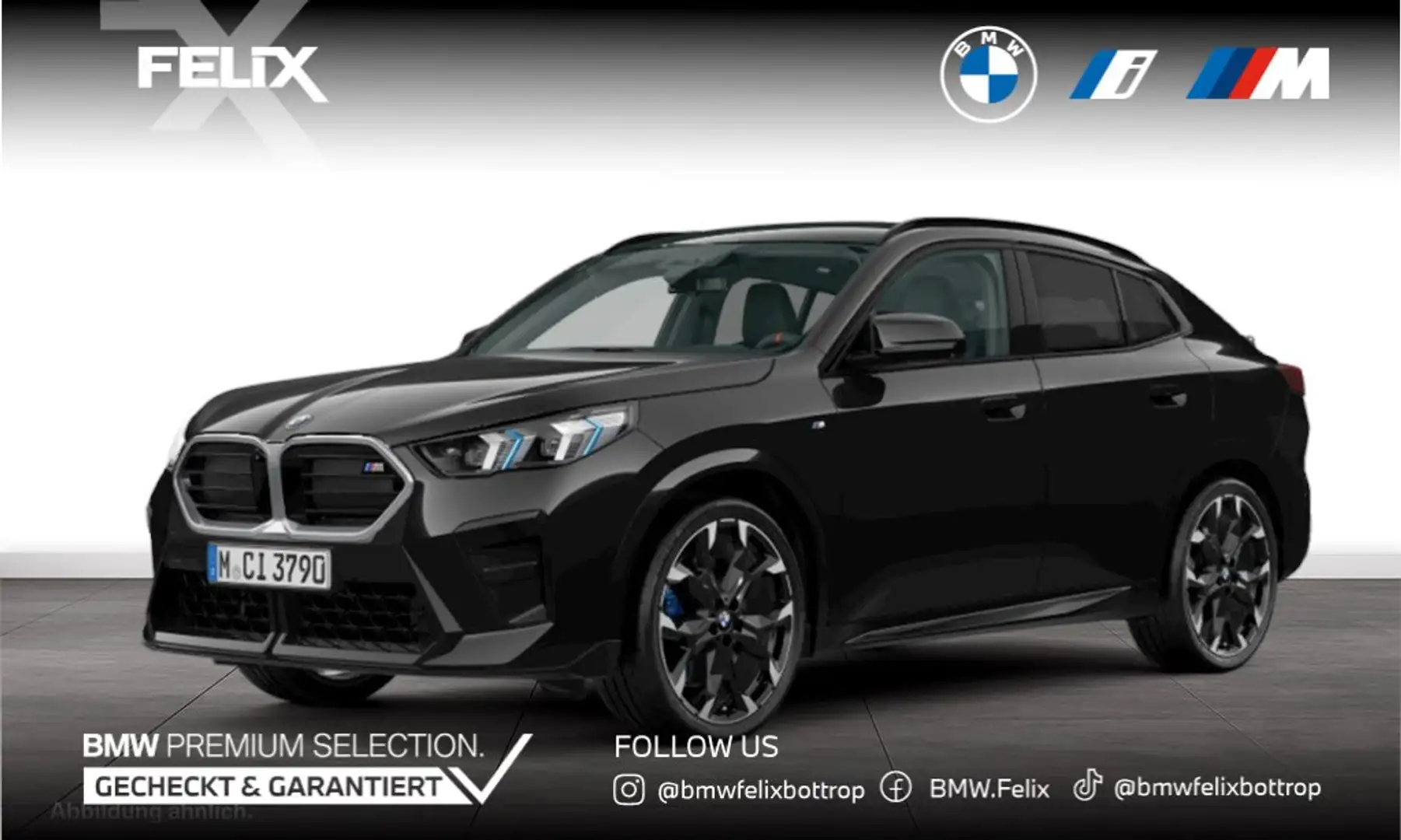BMW X2 M 35i xDrive M SPORT+ICONIC GLOW+21"ALU+PANORAMA Schwarz - 1