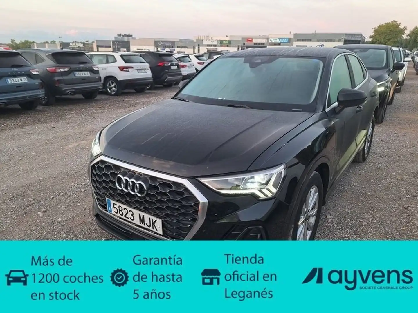 Audi Q3 Sportback 35 TDI Advanced S tronic Negro - 1