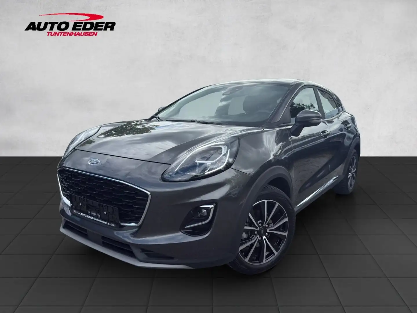 Ford Puma Titanium Bluetooth Navi LED Klima el. Fenster Grijs - 2