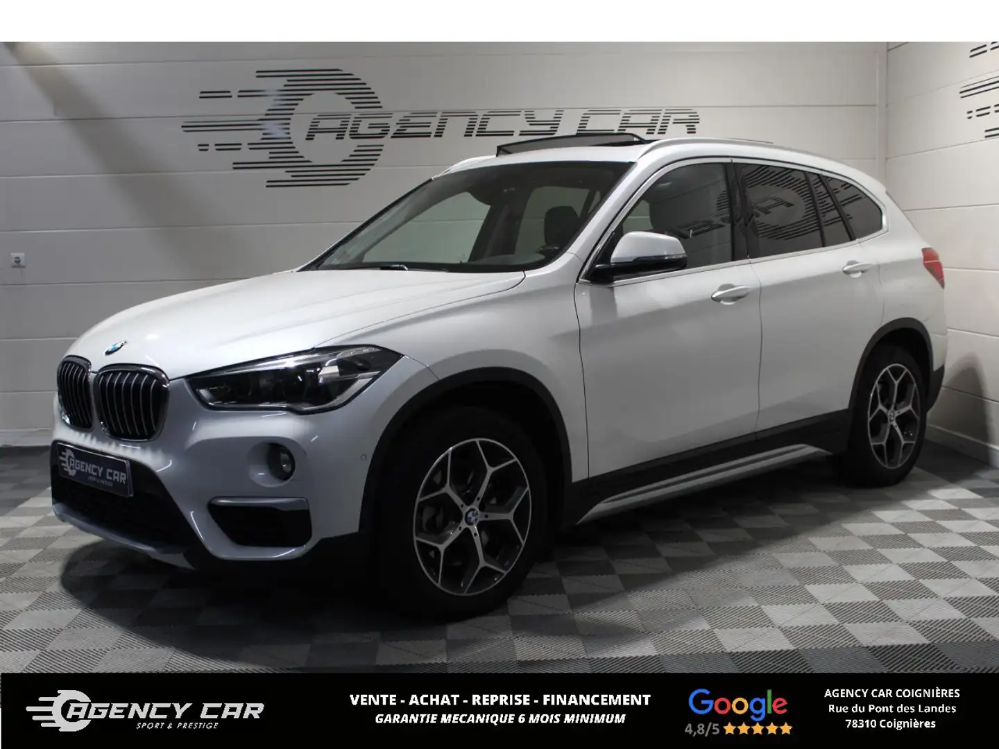 BMW X1 sDrive 20i DKG  F48 xLine Origine FR suivi BMW Blanc - 1