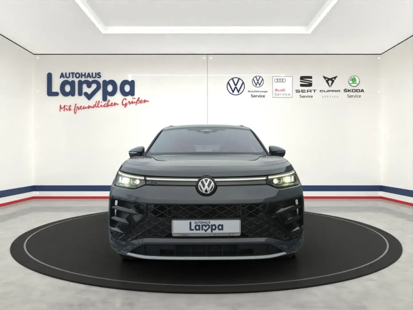 Volkswagen Tayron R-Line 2.0 TDI DSG AHK,NAV,Pano,HZG,Matrix-LED Grau - 2