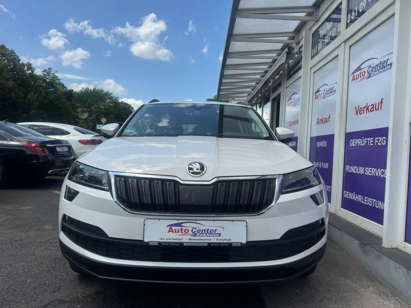 Skoda Karoq Ambition *Navi*Klimaaut*Sitzhzg*PDC*MFL* Weiß - 2