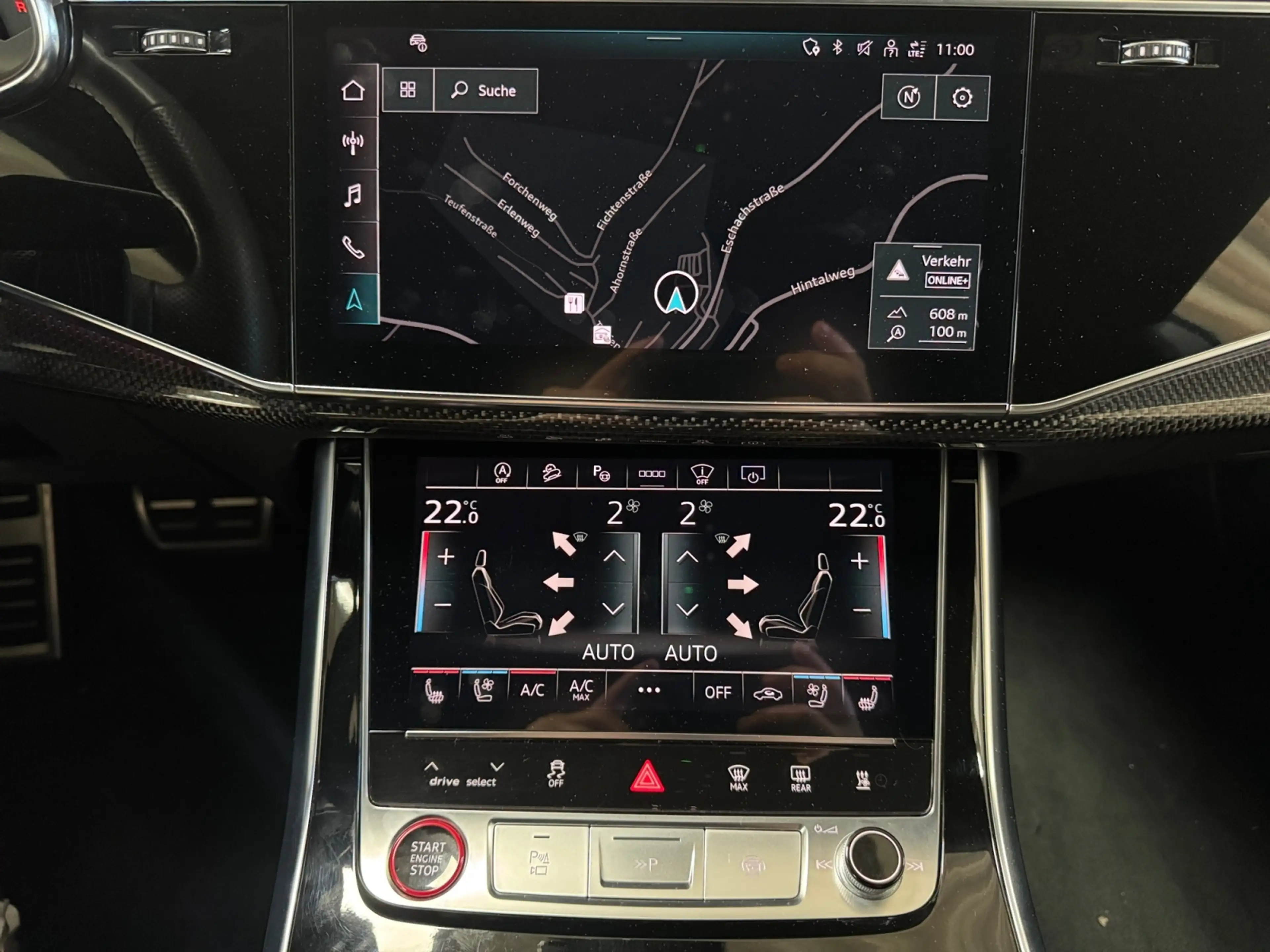 Audi SQ8 4.0 TFSI quattro AHK Pano Carbon Nachtsicht ACC 3 — photo 14