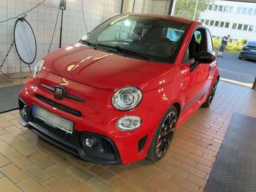 595 Competizione im schicken "Abarth Rot" Vorlauf!