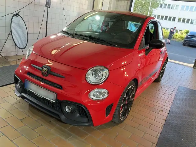 Abarth 500 595 Competizione im schicken "Abarth Rot" Vorlauf!
