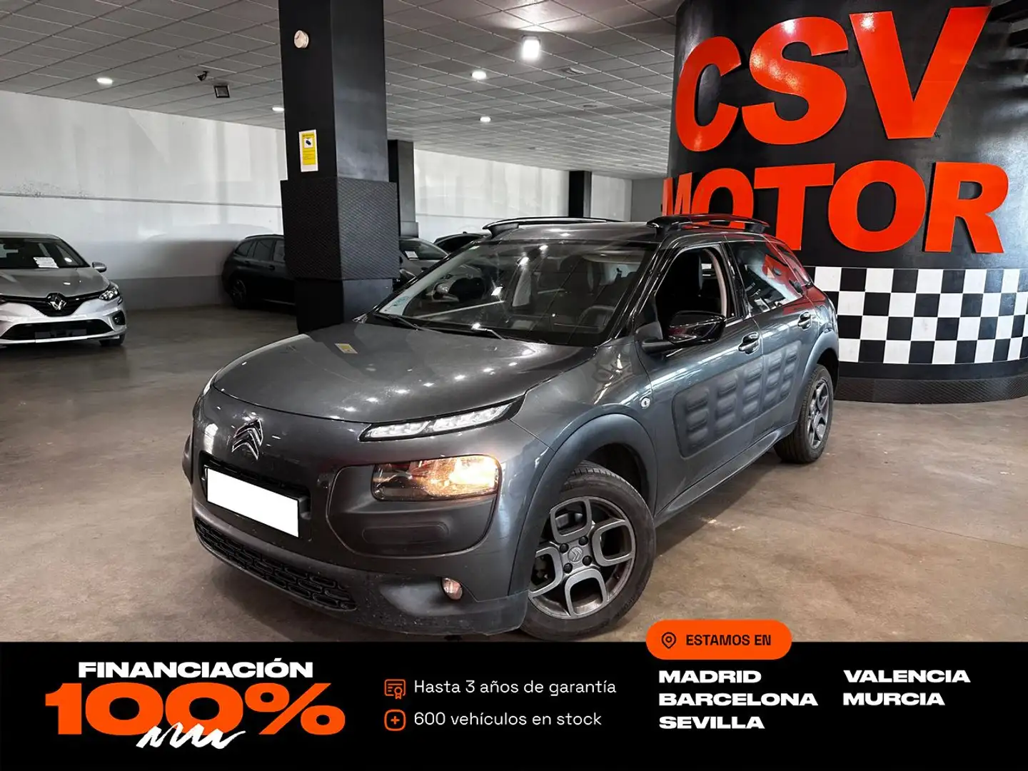 Citroen C4 Cactus 1.6 BlueHDi Feel 100 Gris - 1