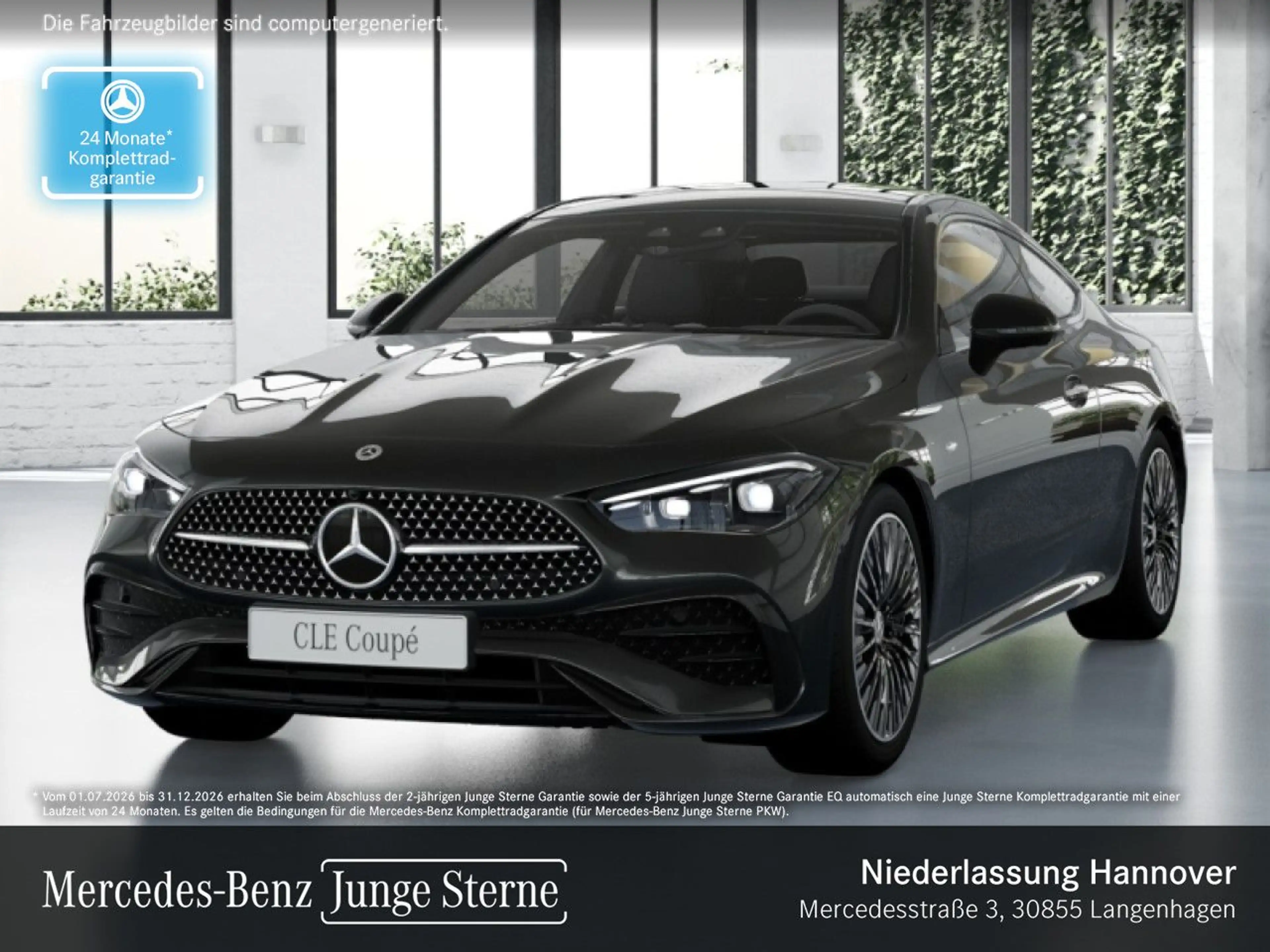 Mercedes-Benz CLE 300 e AMG+NIGHT+PANO+360+KEYLESS+9G