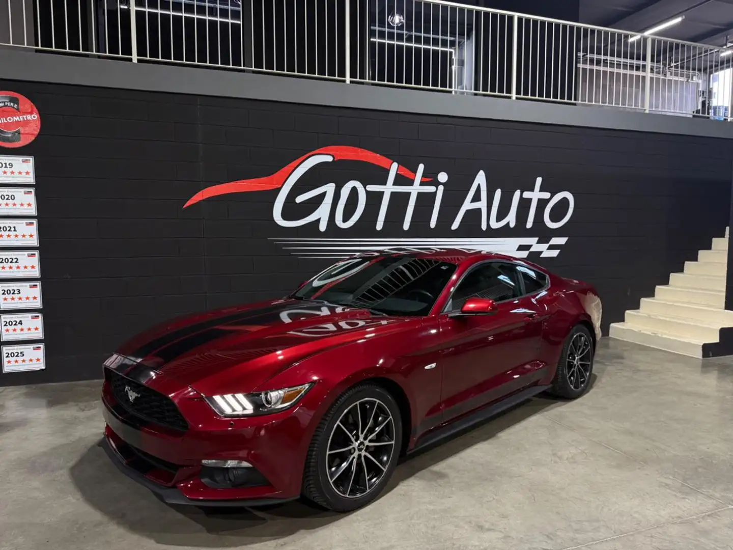 Ford Mustang 2.3 ECOBOOST MANUALE REALMENTE IN SEDE Rosso - 1