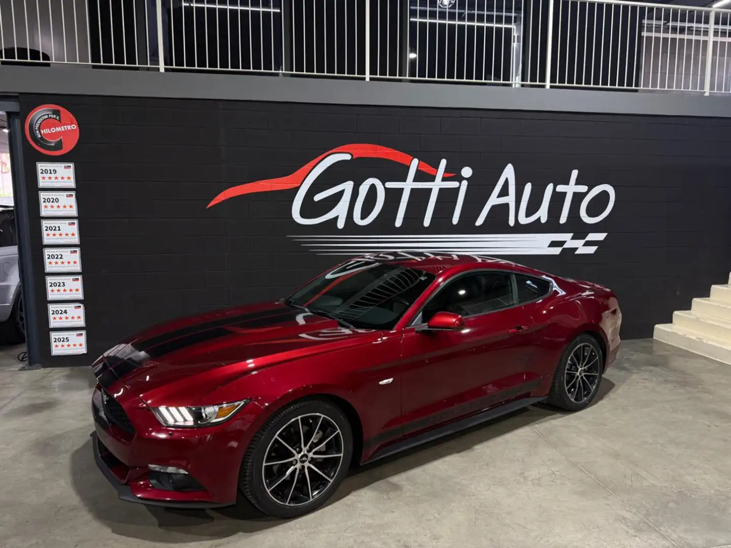 Ford Mustang 2.3 ECOBOOST MANUALE REALMENTE IN SEDE Rosso - 2
