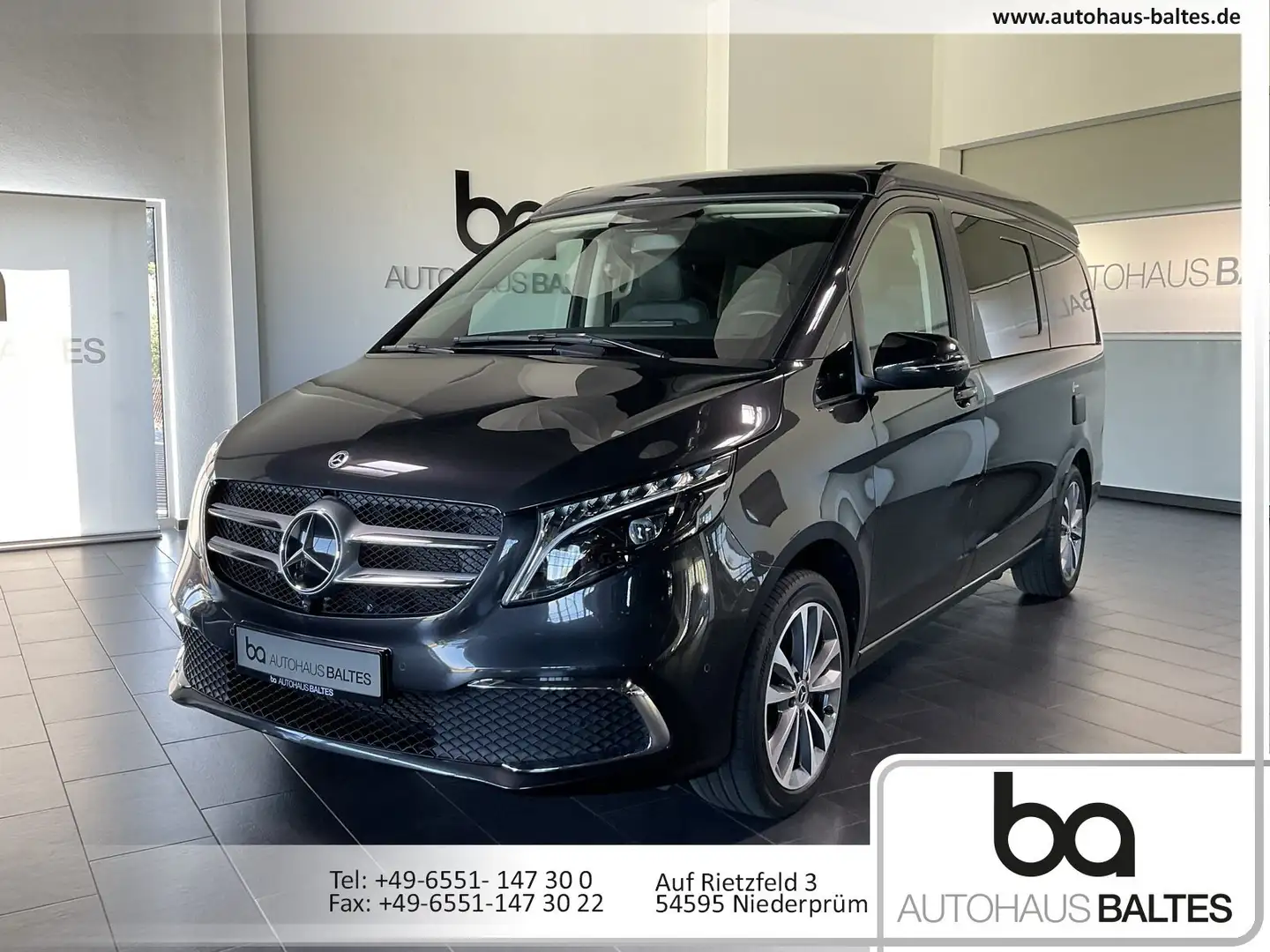 Mercedes-Benz V 300 V 300 d Marco Polo 4MATIC LED/Navi/AHK/Kamera/ACC Gris - 1