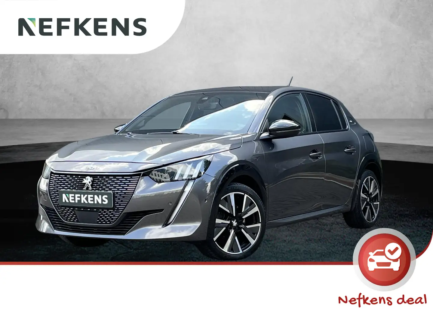 Peugeot 208 1.2 100pk GT | Panoramadak | Stoelverwarming | Nav Grijs - 1