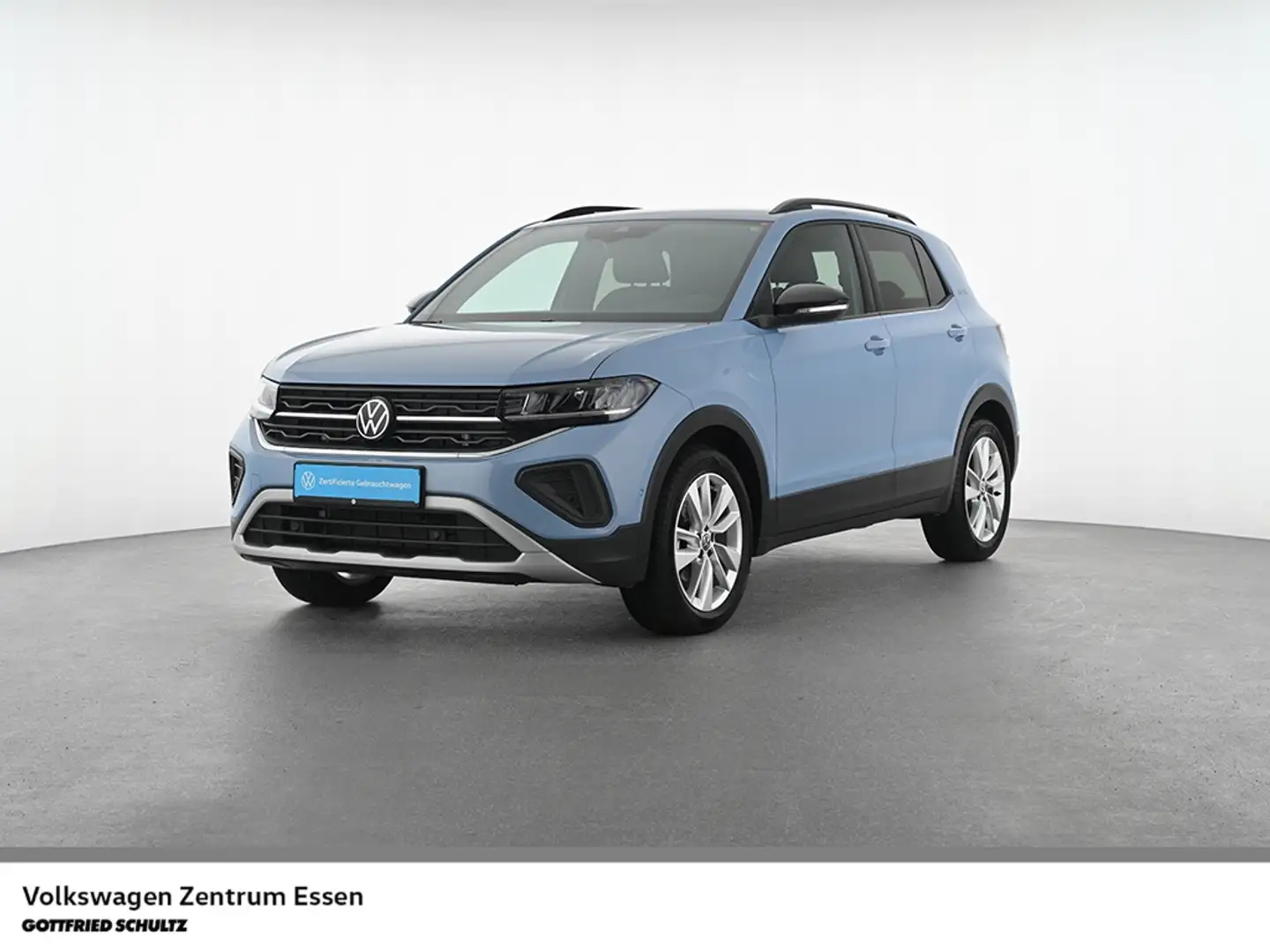 Volkswagen T-Cross Goal TSI DSG LED Navi Alu 17 R-Kamera SHZ Blau - 1