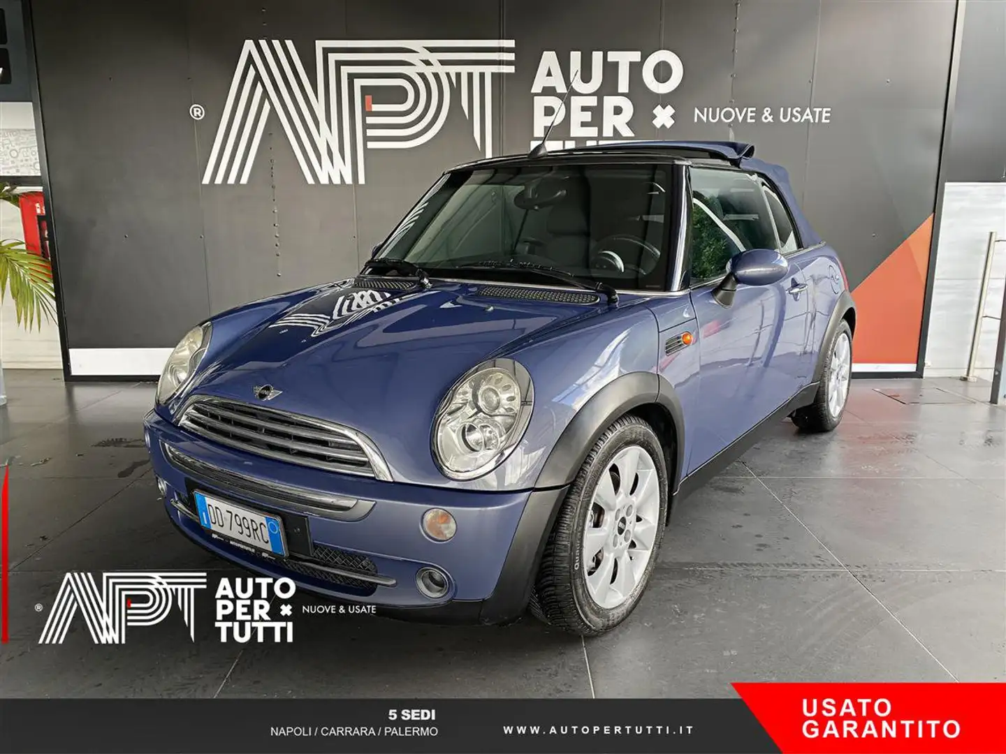 MINI Cooper Cabrio Mini Cabrio 1.6 Cooper Blu/Azzurro - 1