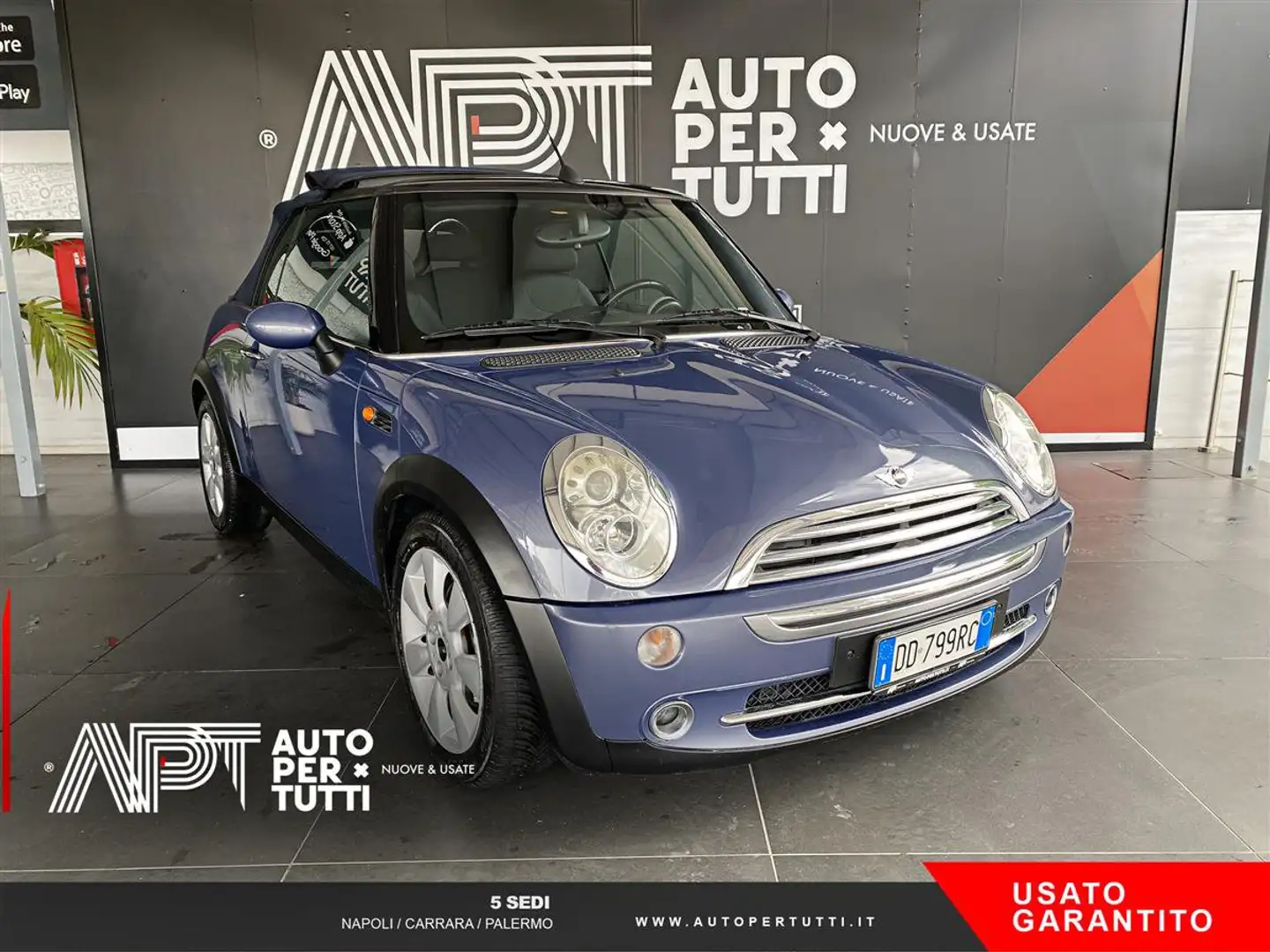 MINI Cooper Cabrio Mini Cabrio 1.6 Cooper Blu/Azzurro - 2