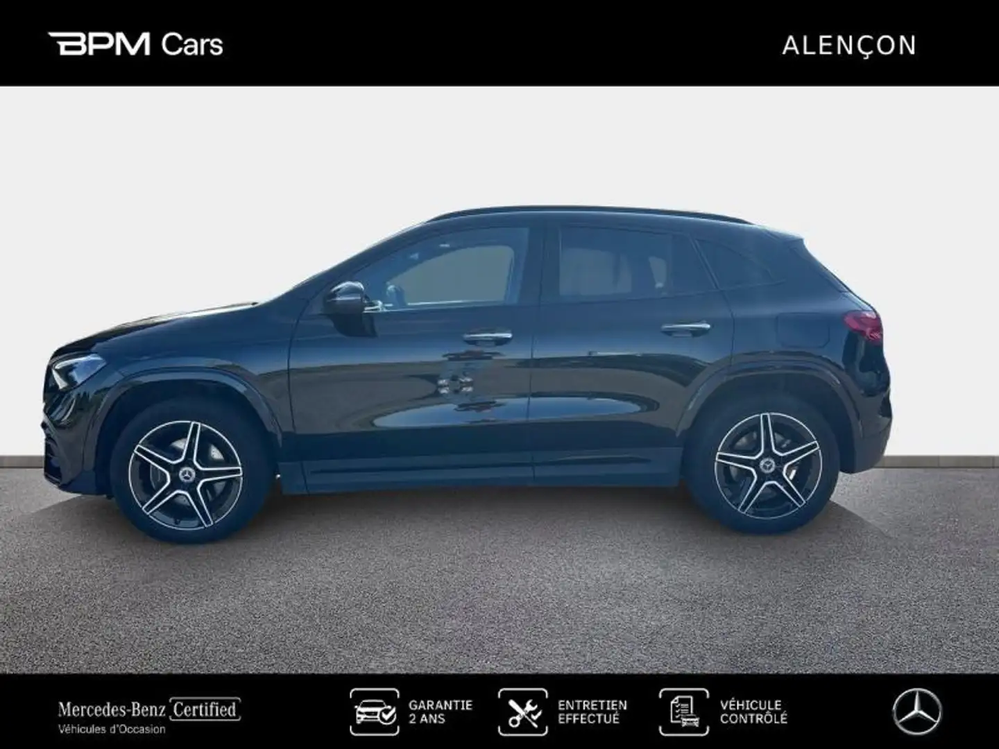 Mercedes-Benz GLA 250 250 e 218ch AMG Line 8G-DCT Noir - 2
