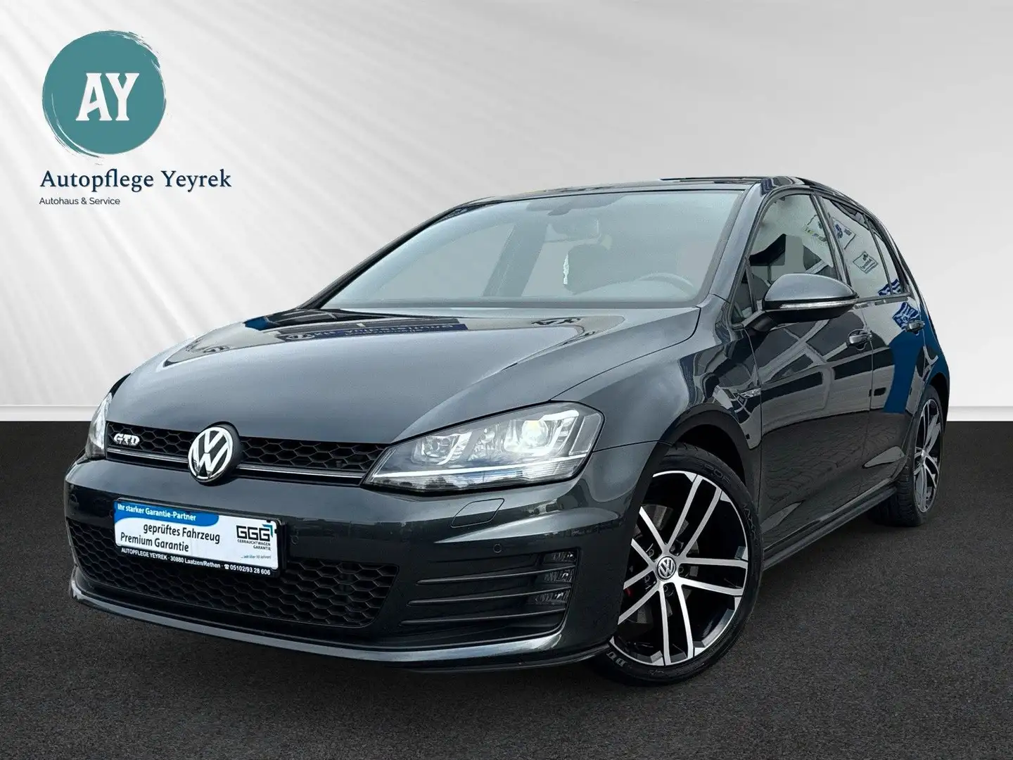 Volkswagen Golf VII Lim. GTD |S-Dach|Anhänkppl.|Bi-Xenon| Gris - 2