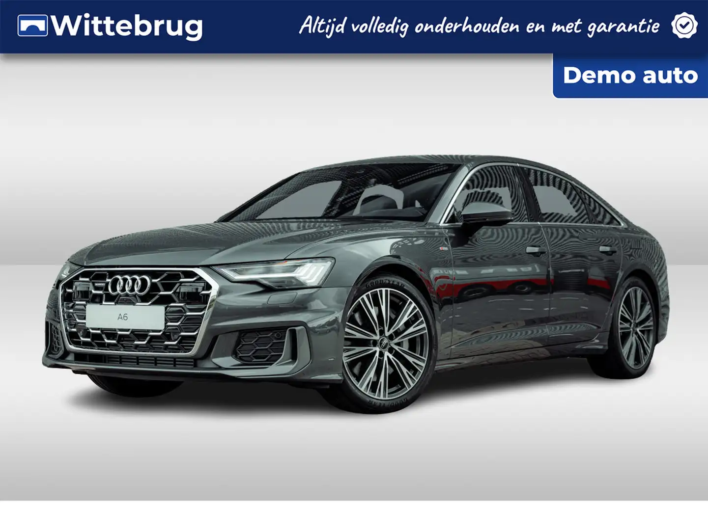 Audi A6 Limousine 50 TFSI e 299pk quattro S tronic S editi Grijs - 1