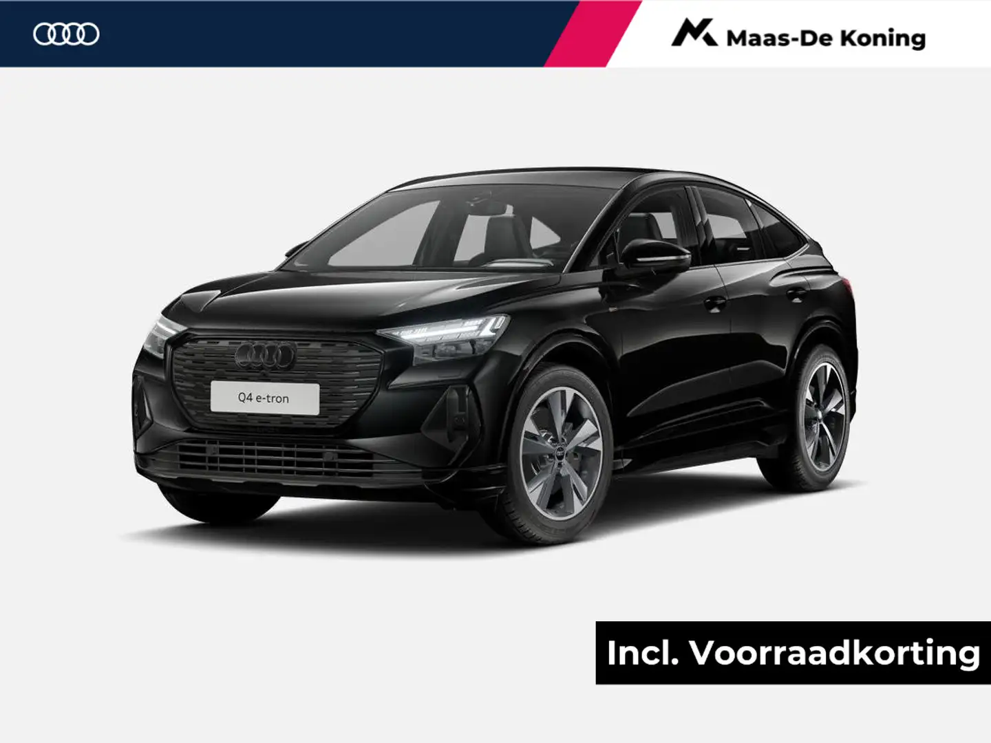 Audi Q4 e-tron 40 S Edition 204 PK · Assistentiepakket plus · Com Noir - 1