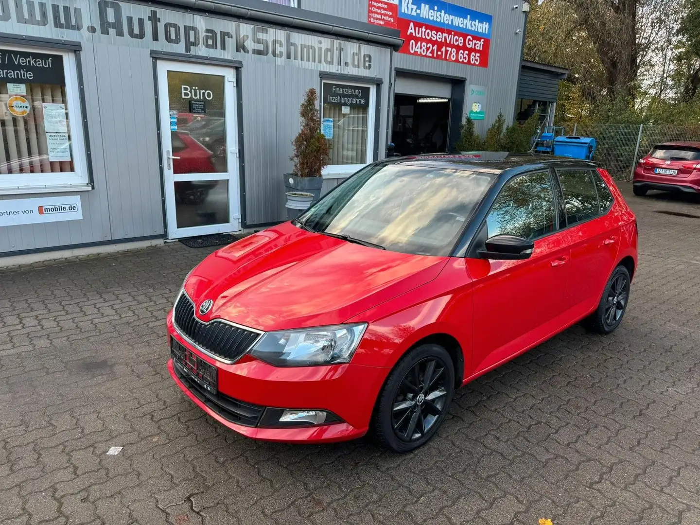 Skoda Fabia KLIMA°TEMPOMAT°PDC°ALU-ALLWETTER! Rouge - 1