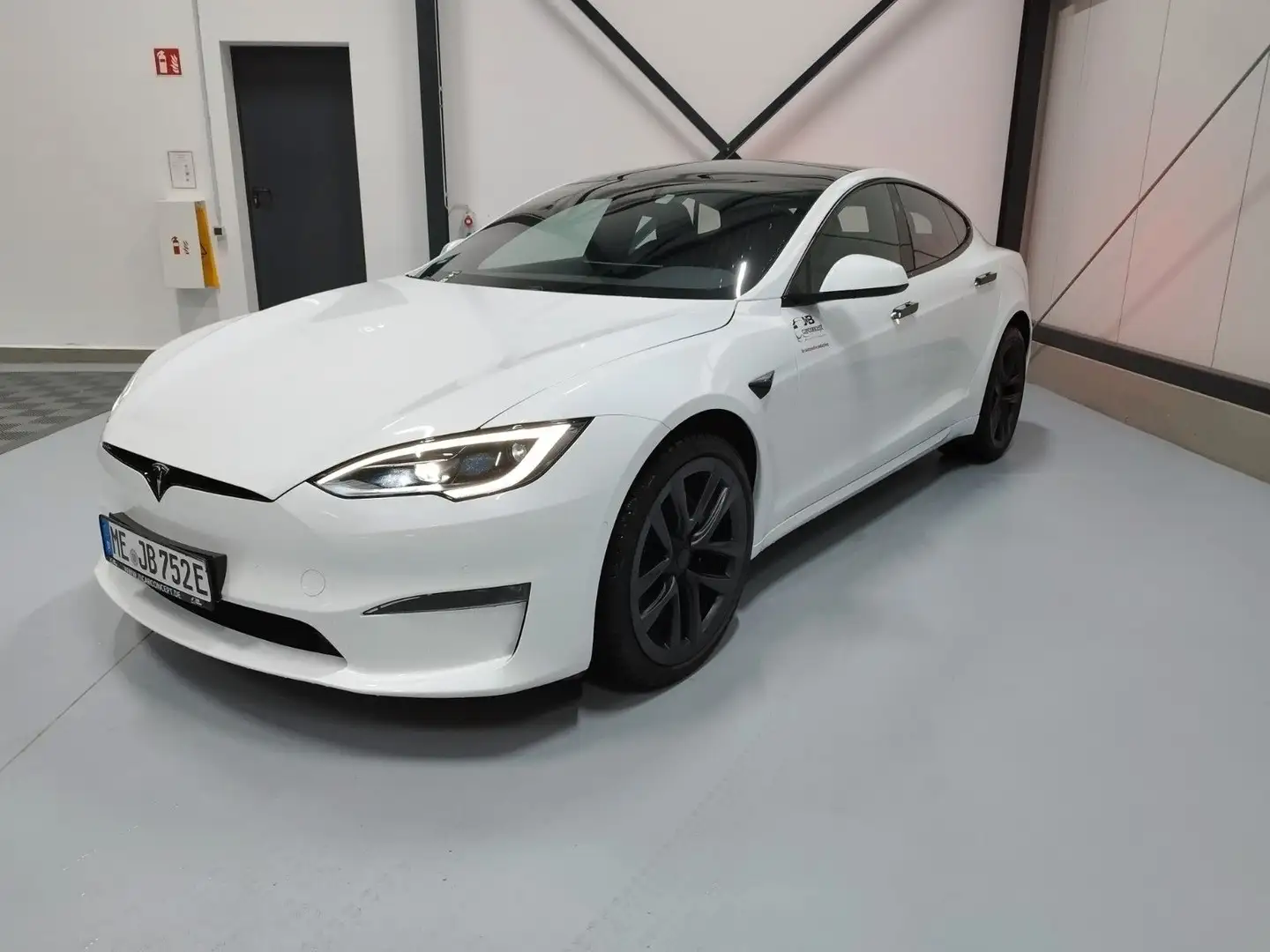 Tesla Model S Plaid 21" Yoke Bianco - 2