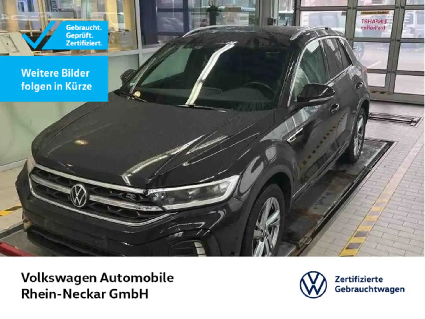 Volkswagen T-Roc 1.5 TSI R-Line DSG App-Connect Kamera LED Schwarz - 1