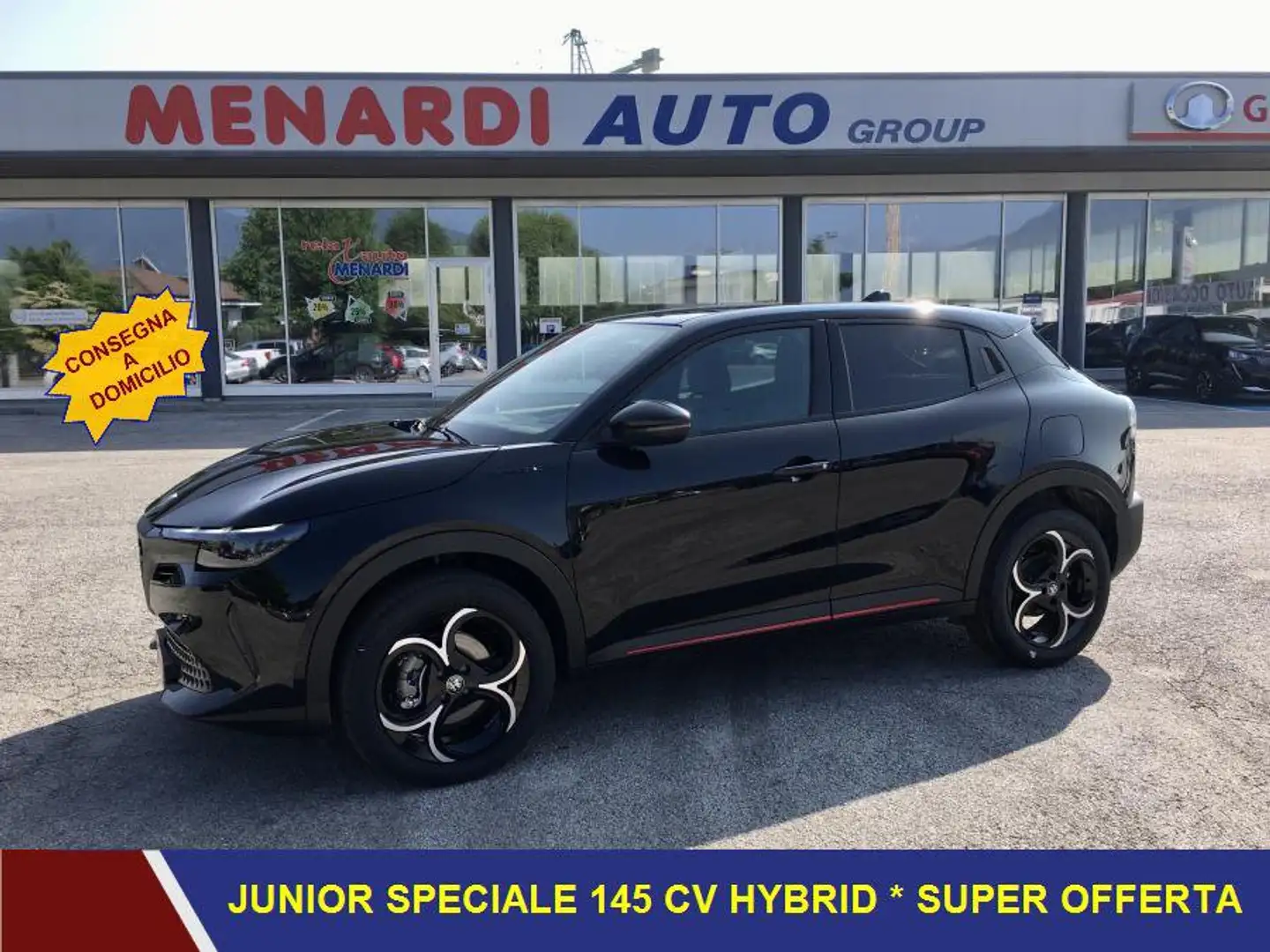 Alfa Romeo Junior 1.2 145 CV Hybrid eDCT6 Speciale PRONTA CONSEGNA Nero - 1
