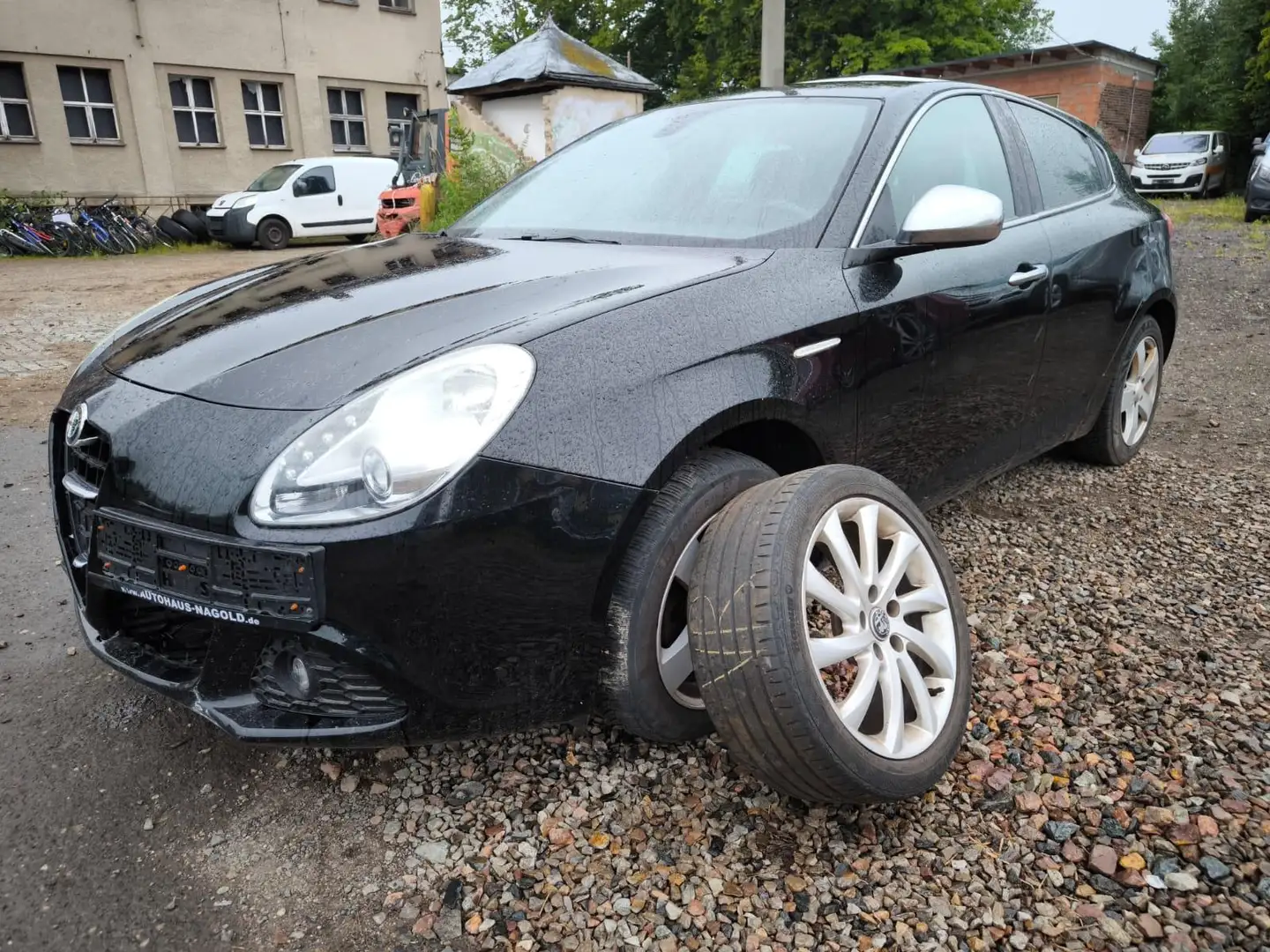Alfa Romeo Giulietta Super 1.4 Turbo Frontschaden Black - 2