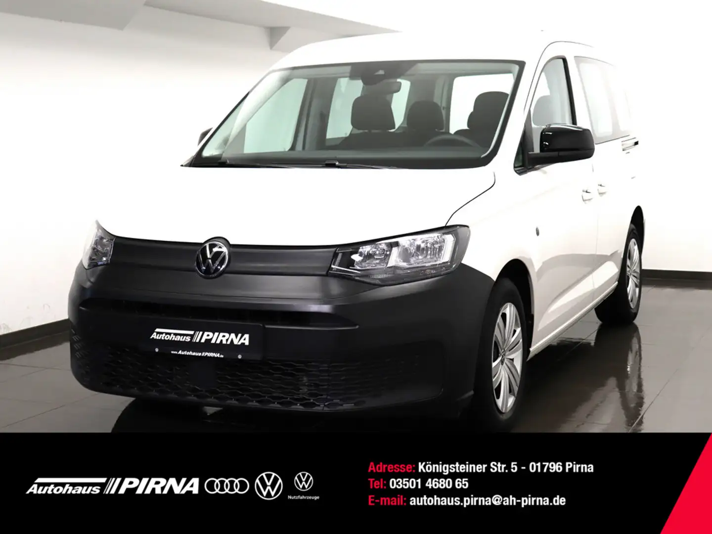 Volkswagen Caddy 1.5 TSI App-Connect Winter-Paket Wit - 1