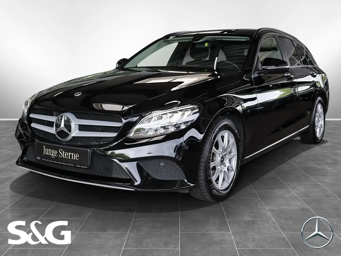 Mercedes-Benz C 200 d CARPLAY+MBUX+LED+16 ZOLL+PDC+SITZHEIZUNG Schwarz - 1