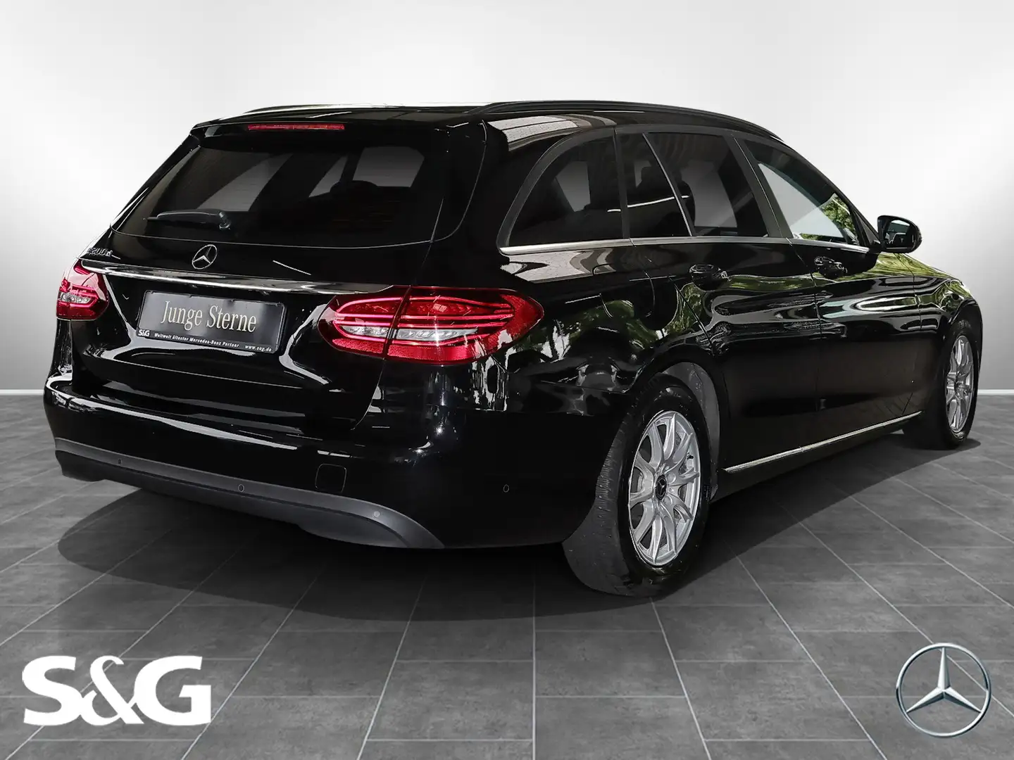 Mercedes-Benz C 200 d CARPLAY+MBUX+LED+16 ZOLL+PDC+SITZHEIZUNG Schwarz - 2