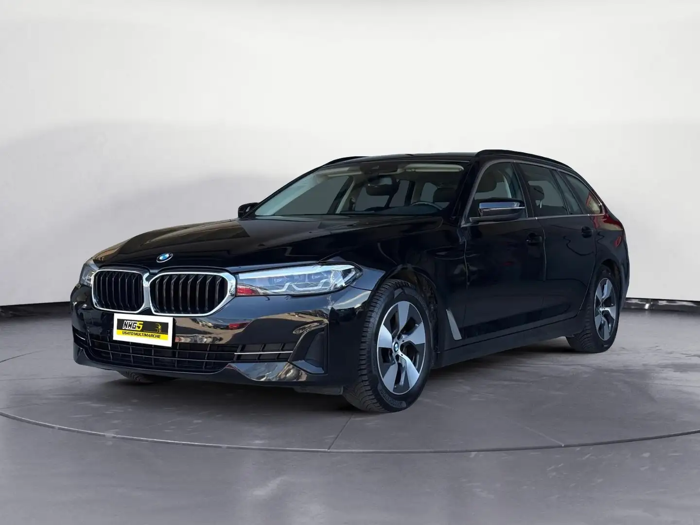 BMW 520 520d aut. Touring Business Schwarz - 1