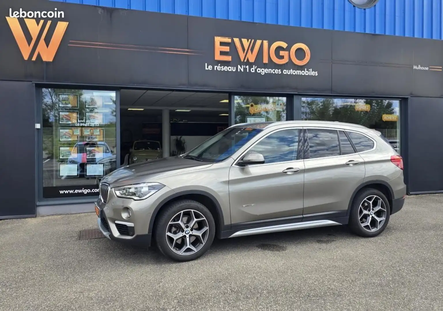 BMW X1 SDRIVE 18iA 136ch XLINE-TETE HAUTE-1ERE MAIN ORIGI Gris - 1