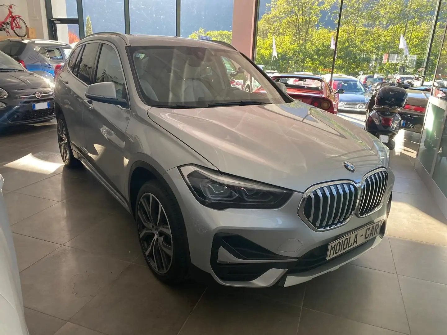 BMW X1 X1 xdrive18d xline Argento - 1