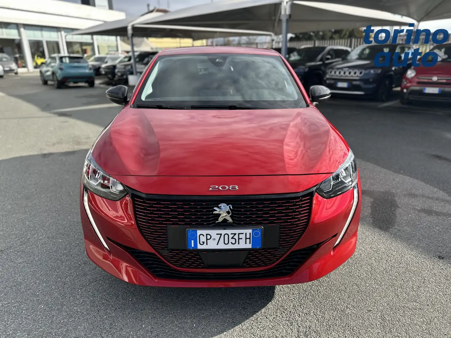 Peugeot 208 208 motore elettrico 136 CV 5 porte Allure Pack Rosso - 2