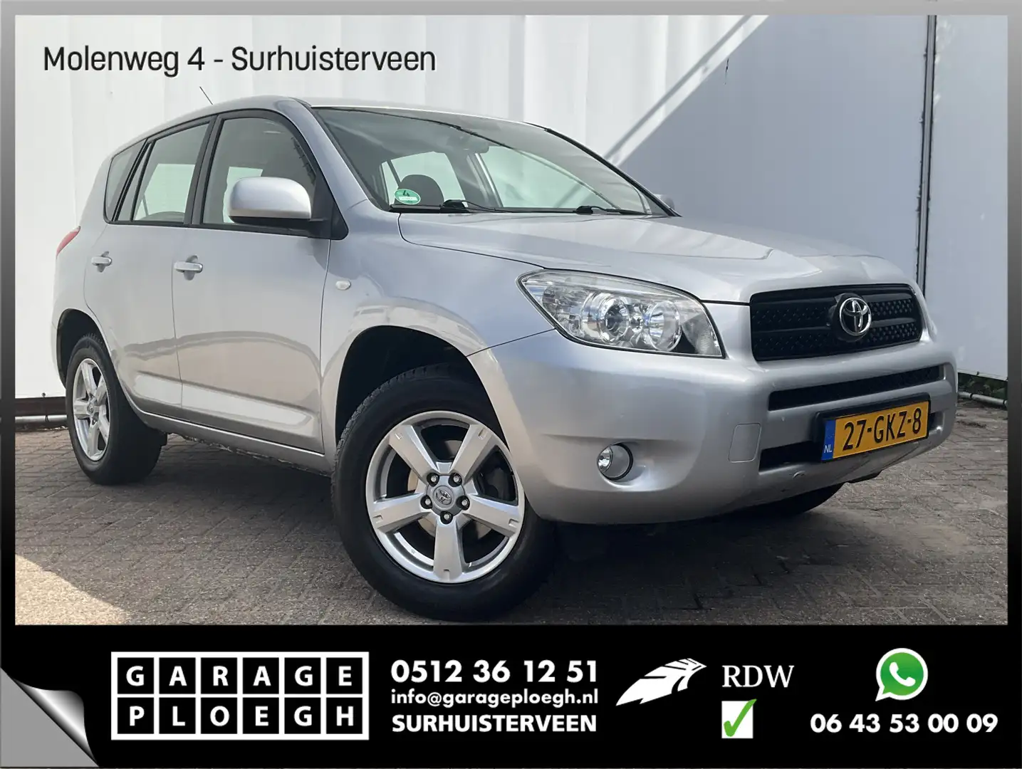 Toyota RAV 4 2.0 VVTi Linea Terra AWD 4x4 Youngtimer Clima Crui Grijs - 1