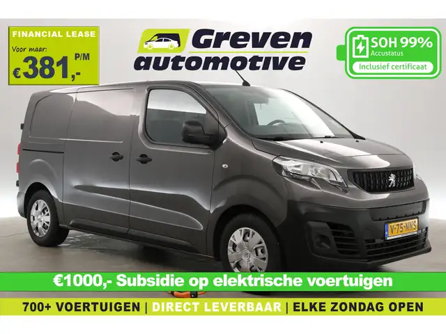 Peugeot e-Expert L2H1 75 kWh | SOH 99% | Snelladen | 360° Camera |