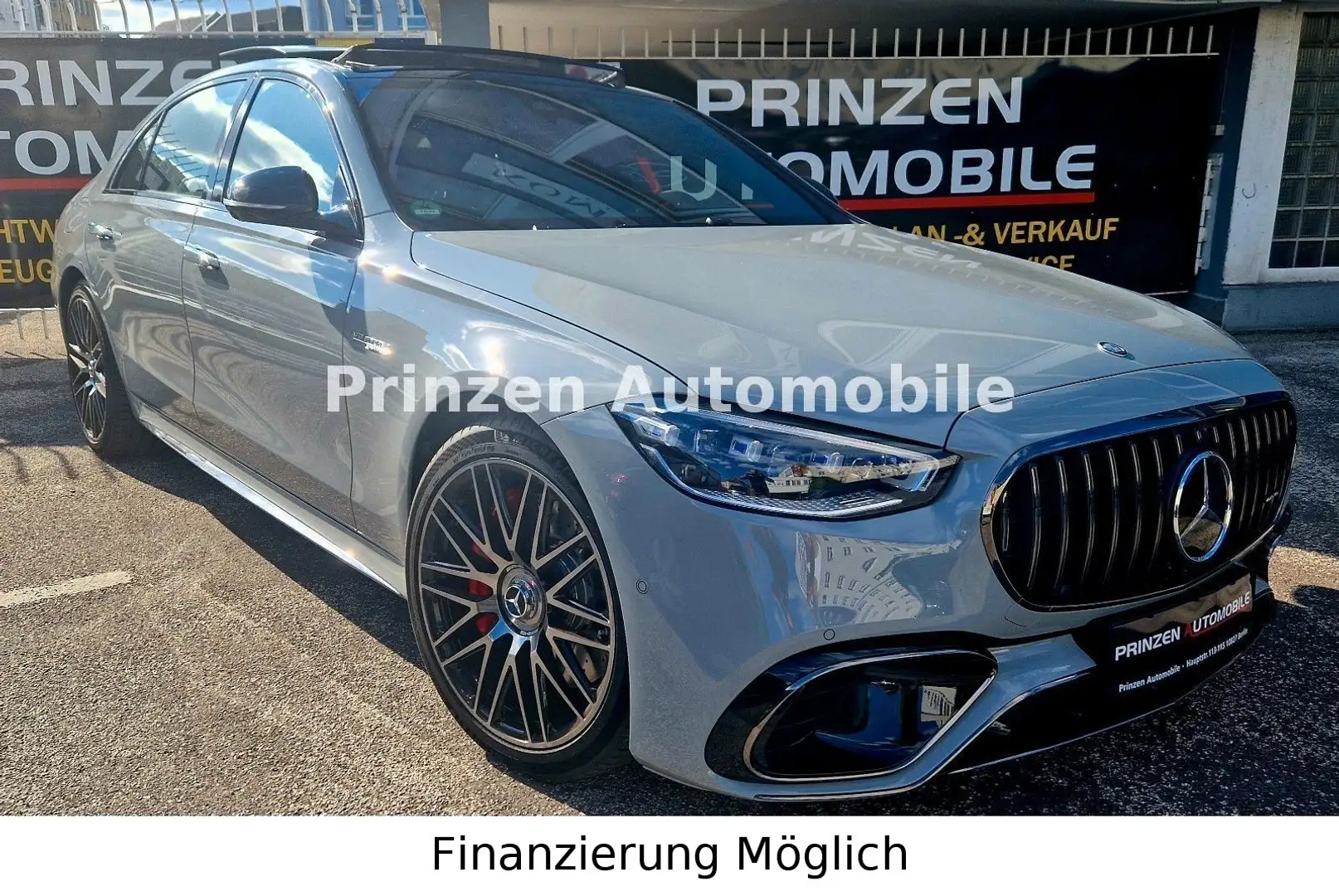 Mercedes-Benz S 63 AMG S 63 e AMG 4Matic+ L*EDITION 1*PERFOMANCE*CHAUFF Gris - 1