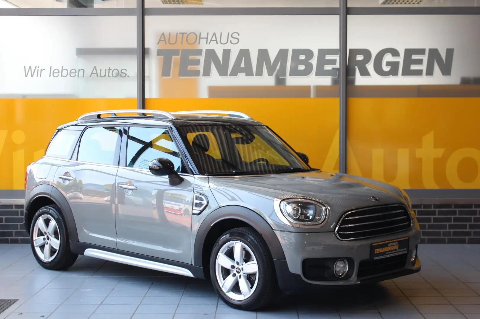 MINI Cooper D Countryman Pepper Navi Klimaaut. PDC Gris - 1