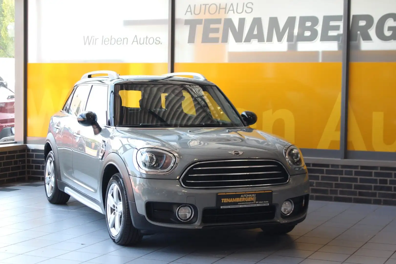 MINI Cooper D Countryman Pepper Navi Klimaaut. PDC Gris - 2