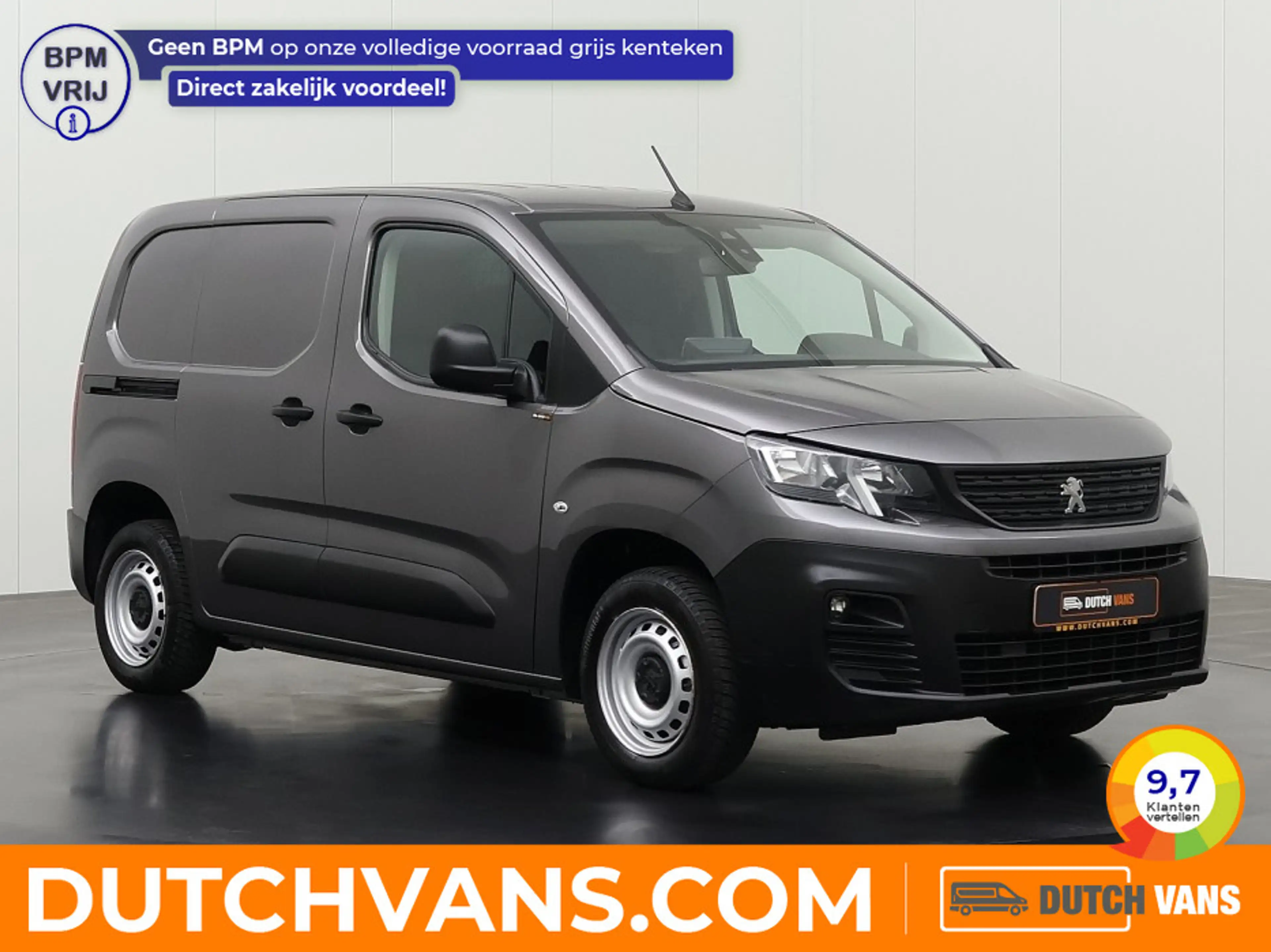 Peugeot Partner 1.5HDi | 3-Persoons | Navigatie | Multimedia | Air