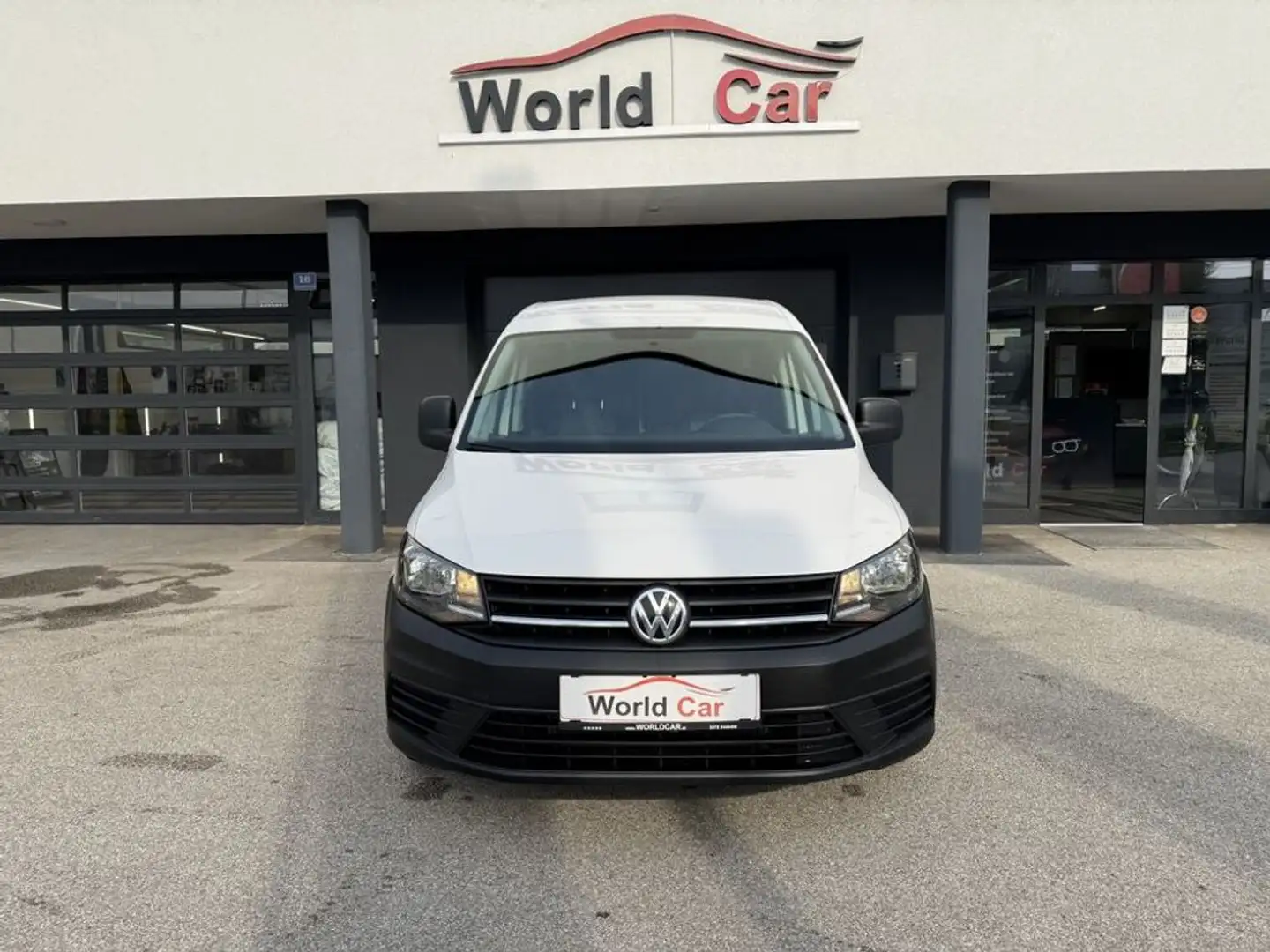 Volkswagen Caddy Kastenwagen 2,0 TDI 1.Besitz/Klima/PDC Weiß - 2