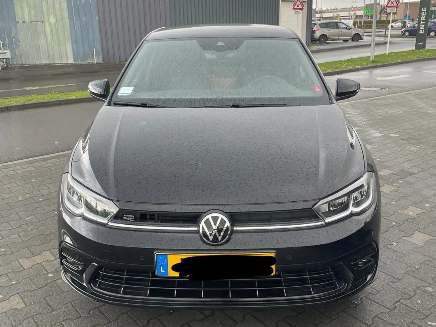Volkswagen Polo R-line Noir - 1