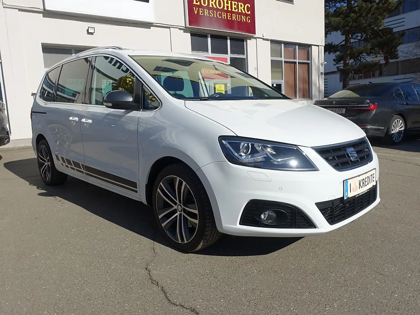 SEAT Alhambra FR 2,0 TDI DSG 4WD AHK,RFK,Navi uvm.... Weiß - 2