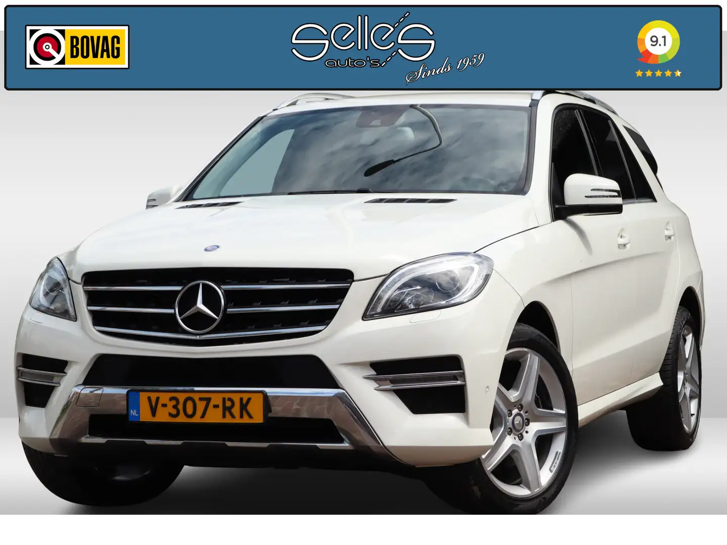 Mercedes-Benz ML 350 BLUETEC 4MATIC | Grijs Kenteken | Trekhaak Wit - 1